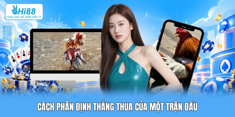 Luật Đá Gà Trực Tiếp: Phân Định Cửa Đặt Meron, Wala Và BDD Chi Tiết Cách phân định thắng thua của một trận đấu