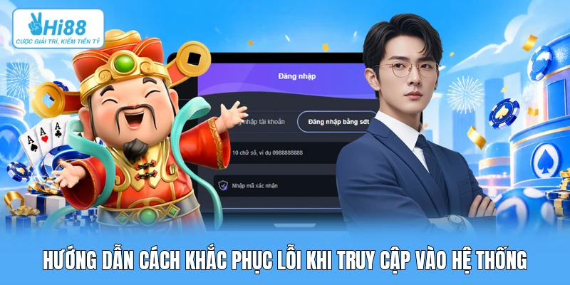 Hướng Dẫn Đăng Nhập Hi88: Quy Trình Xác Thực Và Bảo Mật Hướng dẫn cách khắc phục lỗi khi truy cập vào hệ thống