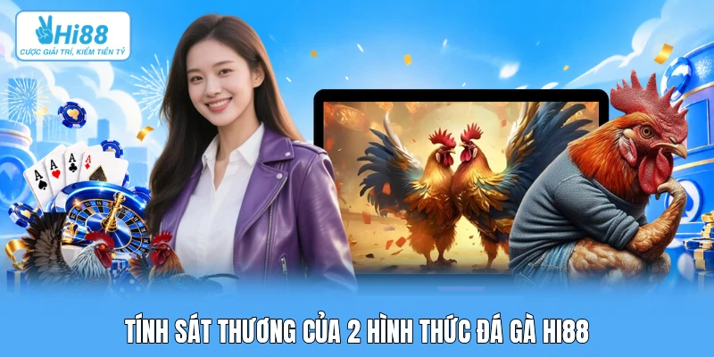 Phân Biệt Đá Gà Cựa Sắt Và Đá Gà Cựa Dao: Cơ Học Va Chạm, Sát Thương & Chiến Lược Cược Tính sát thương của 2 hình thức đá gà Hi88